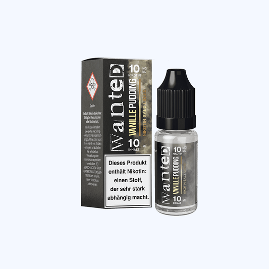 Liquid Vanillepudding - Wanted Overdosed Nikotinsalz