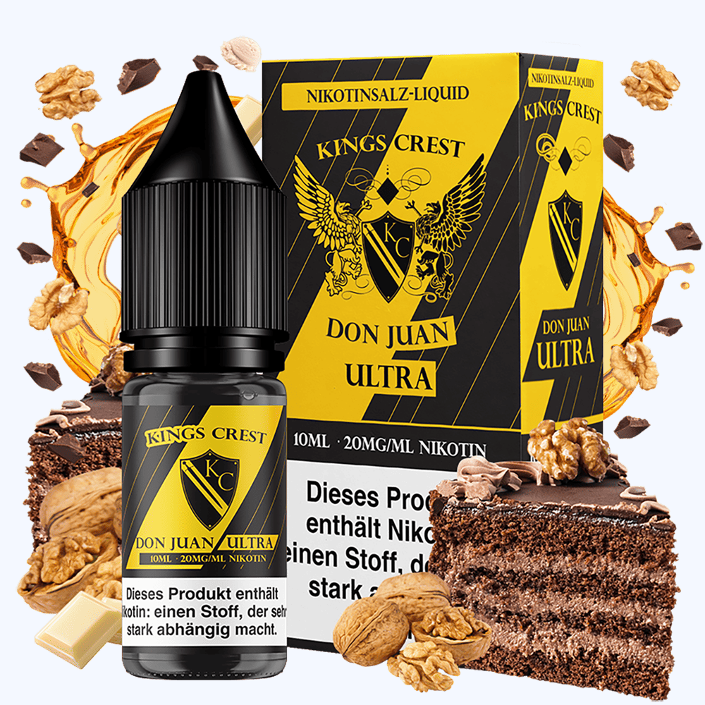 Kings Crest Nikotinsalz - Don Juan Ultra - 10ml Liquid 