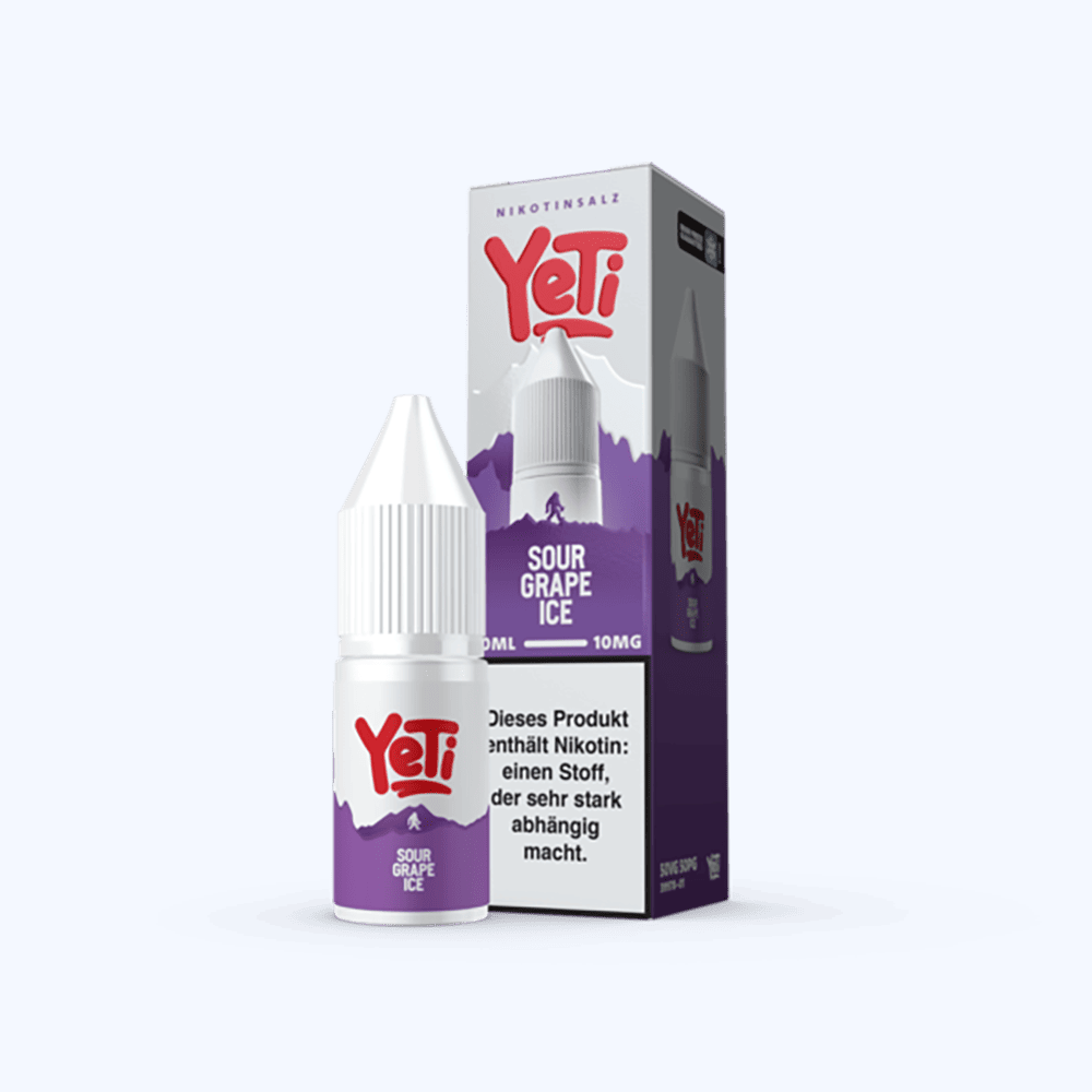 Liquid Sour Grape Ice - Yeti Summit Nikotinsalz
