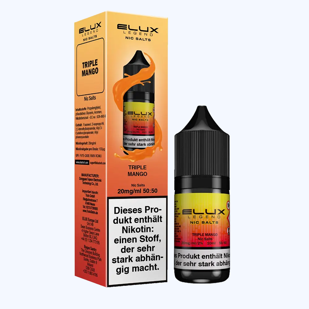 Liquid Triple Mango - Elux Nikotinsalz