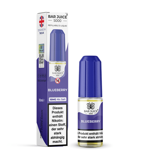 Bar Juice Nikotinsalz Blueberry Liquid