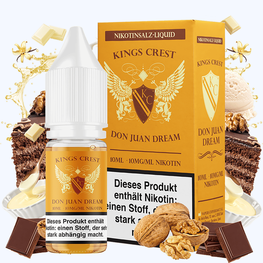 Kings Crest Nikotinsalz - Don Juan Dream - 10ml Liquid 