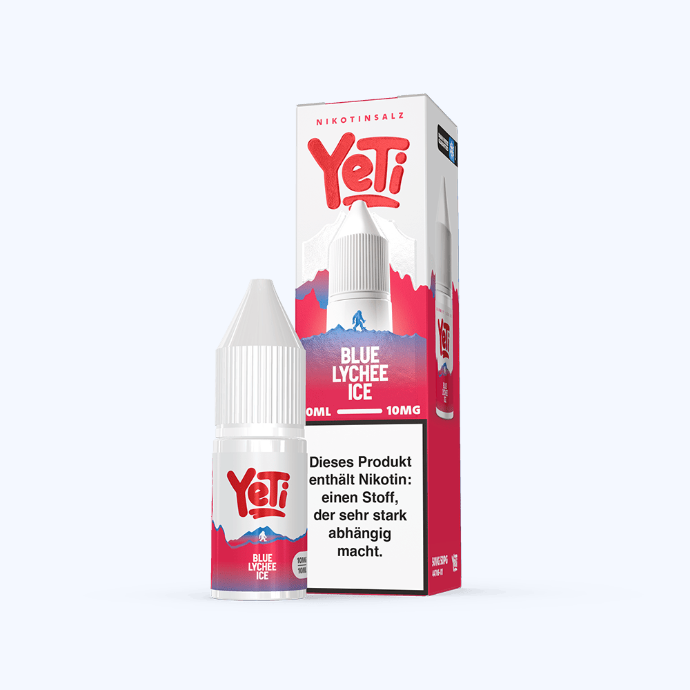 Yeti Summit Nikotinsalz - Blue Lychee Ice - Overdosed