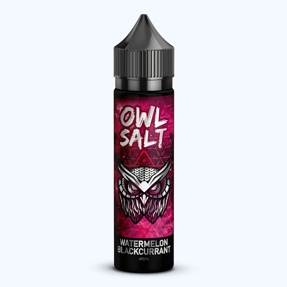 OWL Salt Aroma Longfill - Watermelon Blackcurrant - 10ml in 60ml Flasche