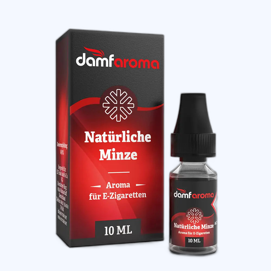 damfaroma natürliche Minze 10ml Aroma