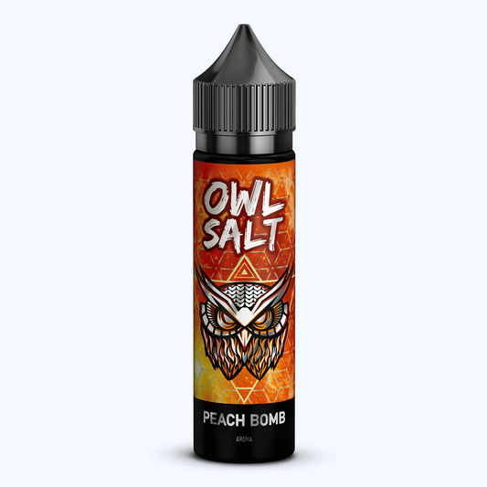 OWL Salt Aroma Longfill - Peach Bomb - 10ml in 60ml Flasche