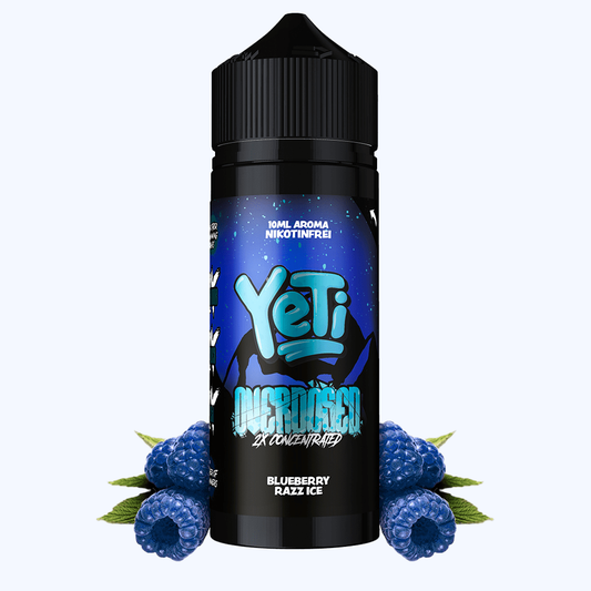 Aroma Blueberry Razz Ice - Yeti Overdosed