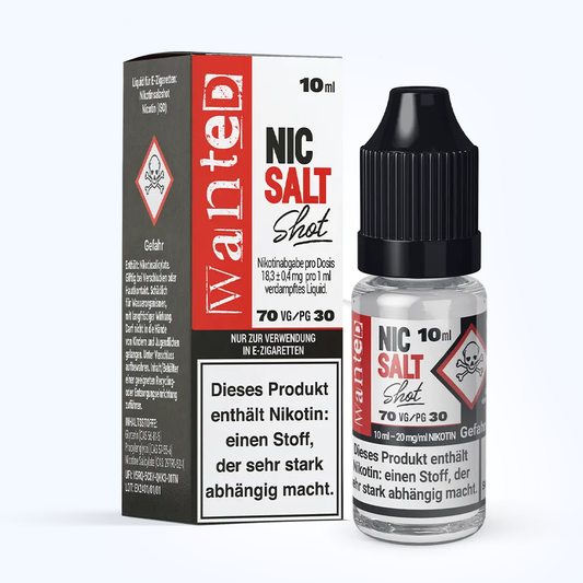 Nikotinsalz Shot - Wanted 20mg