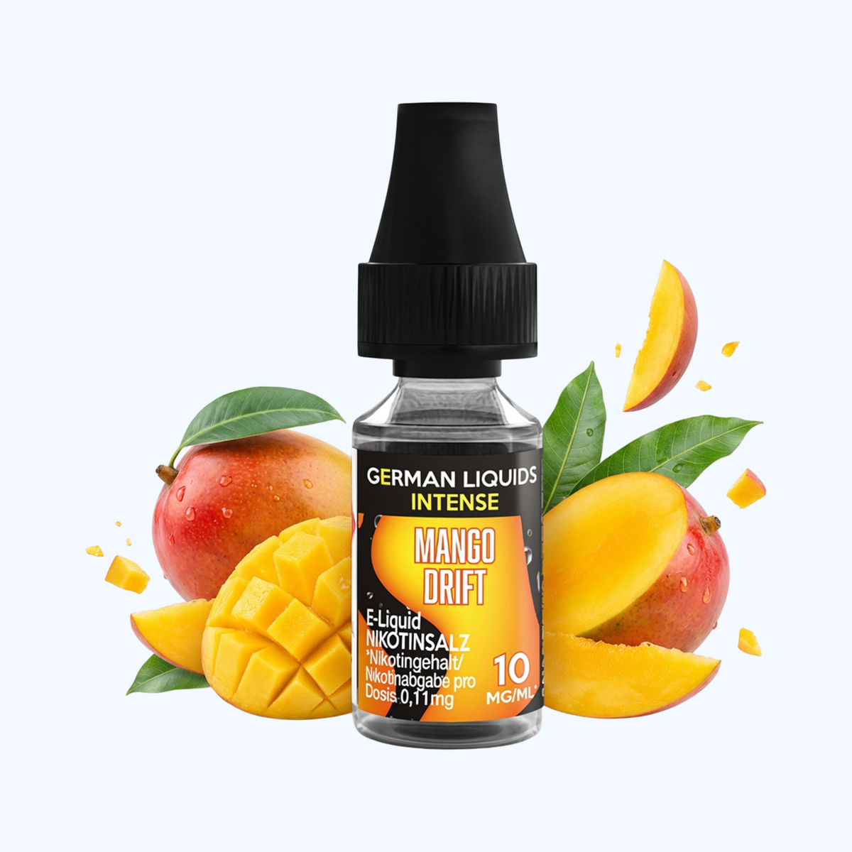 German Liquids Intense - Mango Drift - Nikotinsalz Liquid