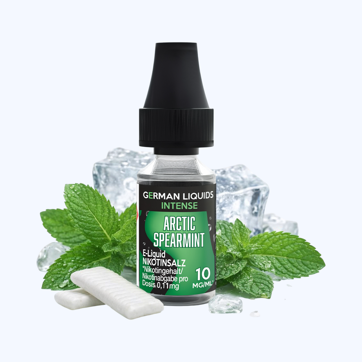 German Liquids Intense - Arctic Spearmint - Nikotinsalz Liquid