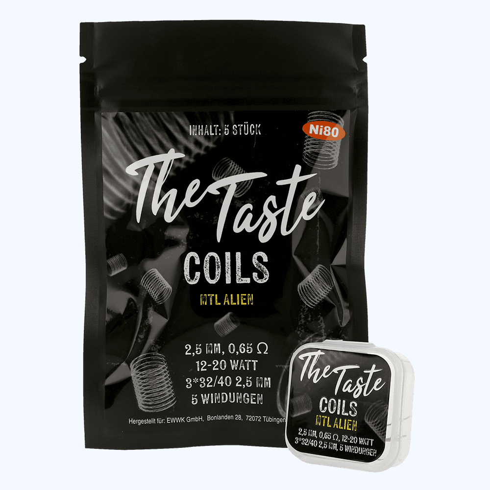 The Taste MTL Alien 0,65 Ohm - Ni80