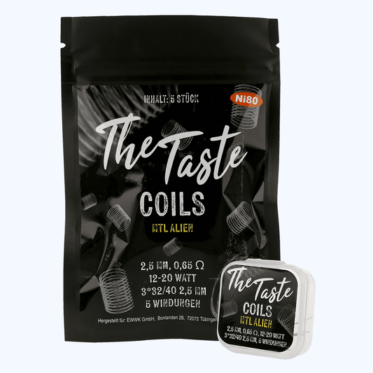 The Taste MTL Alien 0,65 Ohm - Ni80