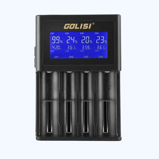 Golisi Smart S4 Ladegerät 4-Schacht /2A