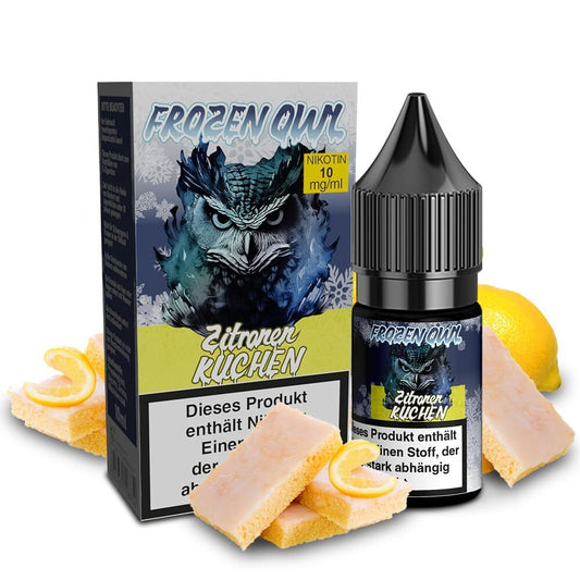 Liquid Zitronenkuchen - Frozen OWL Nikotinsalz