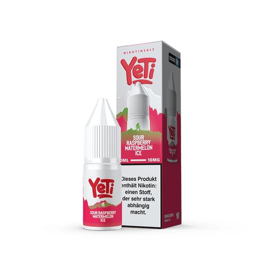 Liquid Sour Raspberry Watermelon Ice - Yeti Summit Nikotinsalz