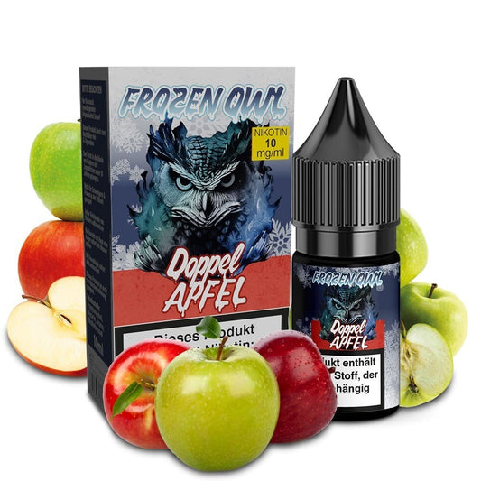 Liquid Doppelapfel - Frozen OWL Nikotinsalz