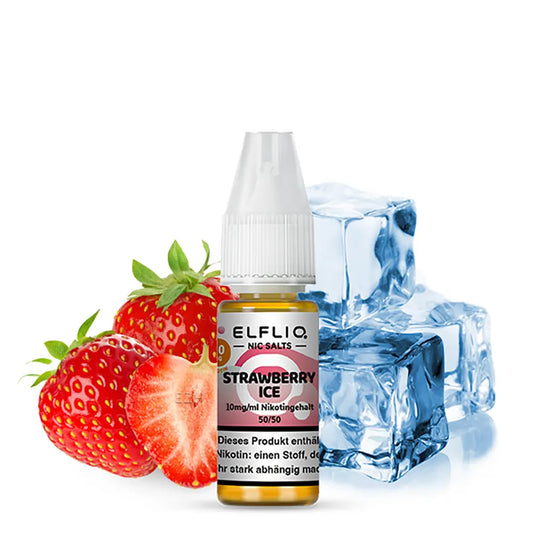 Liquid Strawberry Ice - Elfliq Nikotinsalz