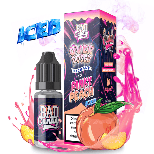 Liquid Pinky Peach Iced - Bad Candy Nikotinsalz