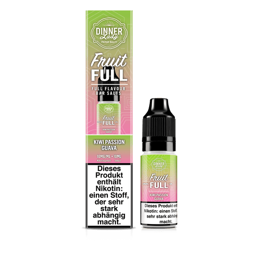 Liquid Kiwi Passion Guava - Dinner Lady Fruit Full Nikotinsalz
