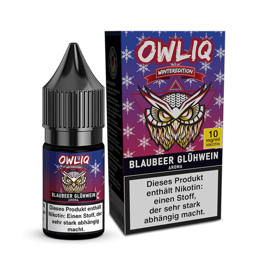 OWLIQ Nikotinsalz Weihnachtsedition - Blaubeer Glühwein
