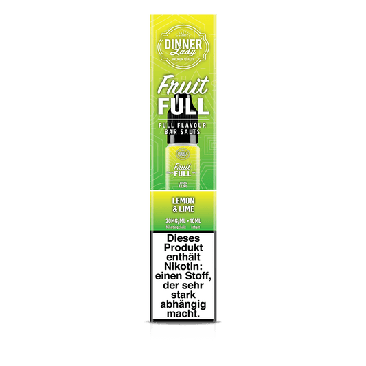 Liquid Lemon Lime - Dinner Lady Fruit Full Nikotinsalz